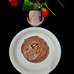 A picture of Purple Yam Halwa.
