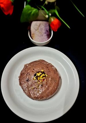 A picture of Purple Yam Halwa.