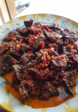 Foto resep Paru Balado Super Simpel