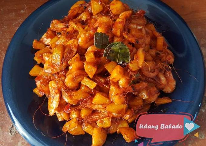 Udang Balado (paling mudah)