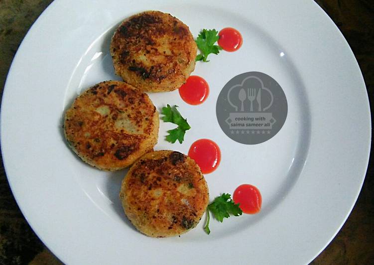 Aloo tikki with twist