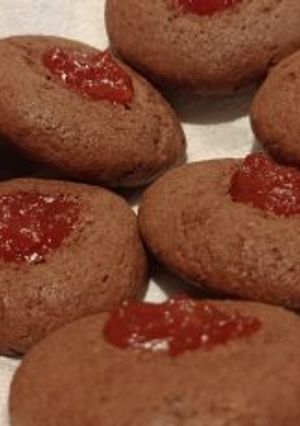 Una foto de Ojitos de Membrillo o Dulce de Leche