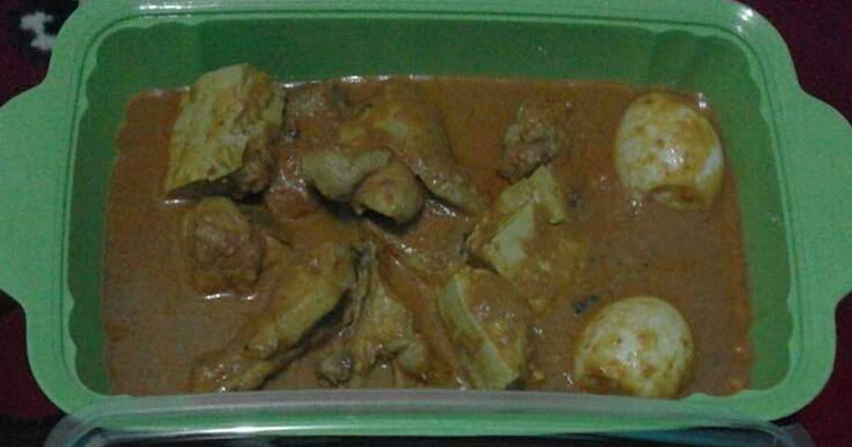 Resep Gulai Ayam Telur Tahu Oleh Lieya Tee Cookpad