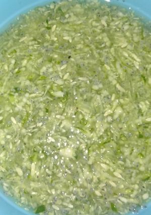 Foto resep Es timun serut.selasih lemon seger