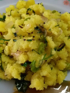 A picture of Rava Upma.
