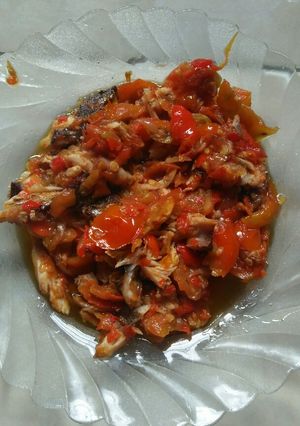 Foto resep Sambal ikan cabik2 pedas