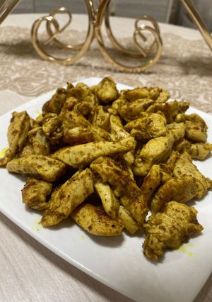 A picture of Chicken Shawarma.