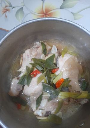 Foto resep Ayam kukus jahe