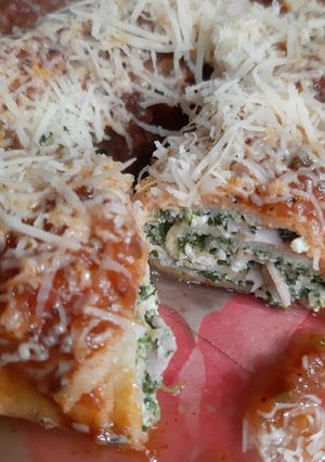 Una foto de Canelones de ricota y verdura