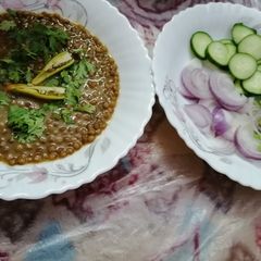 A picture of Sabat MAsoor Daal.