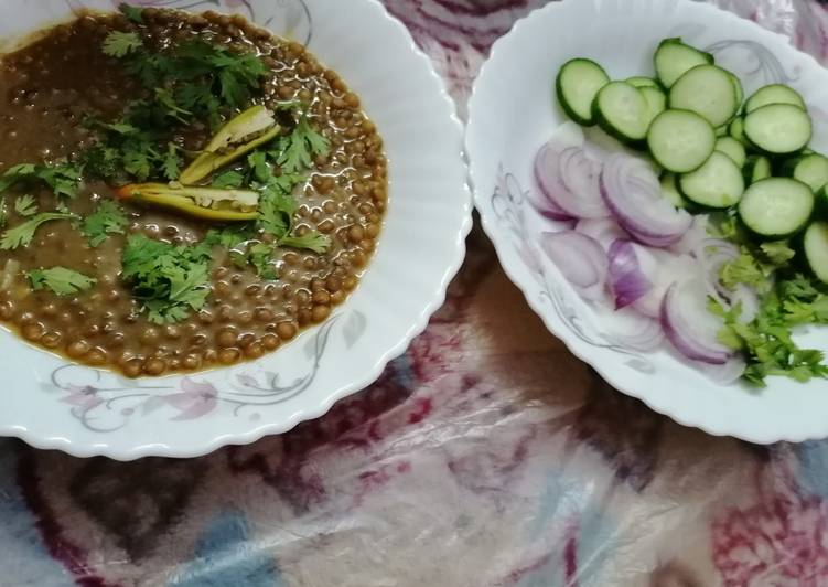 How to Make Quick Sabat MAsoor Daal