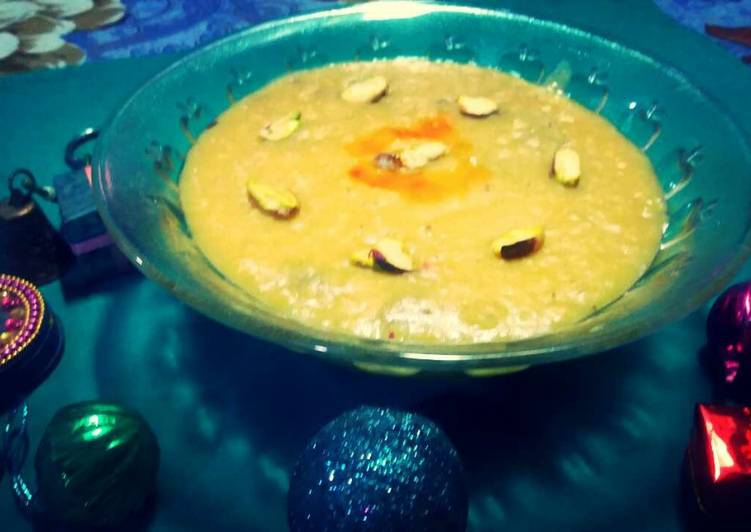 Moong daal payasam