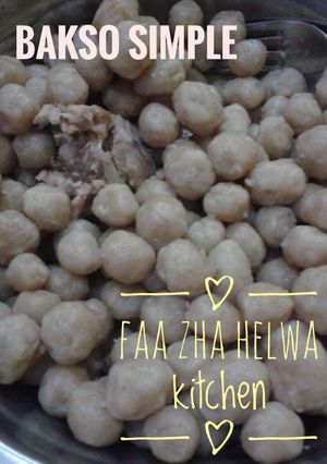 Foto resep Bakso simpel