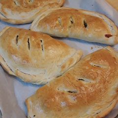 A picture of Sausage Calzones.