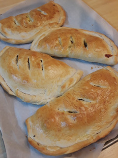 A picture of Sausage Calzones.
