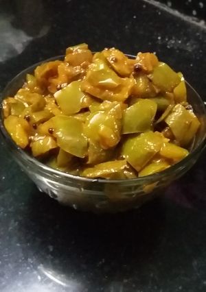 A picture of Capsicum sabji.