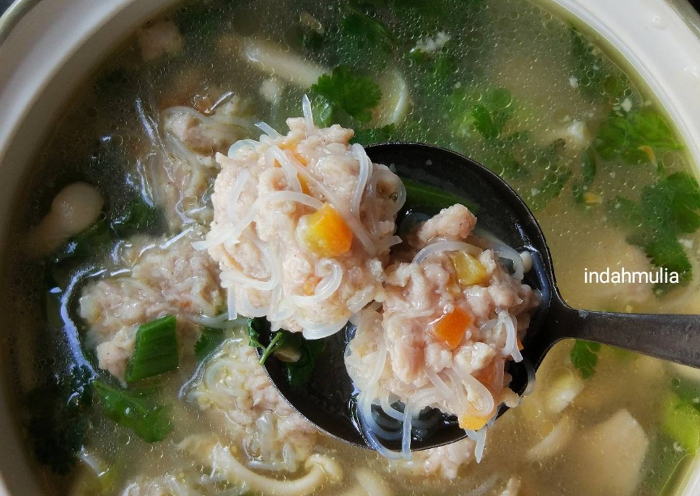 Sup Bakso Ayam Soun