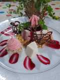 Panacotta dulce corazón