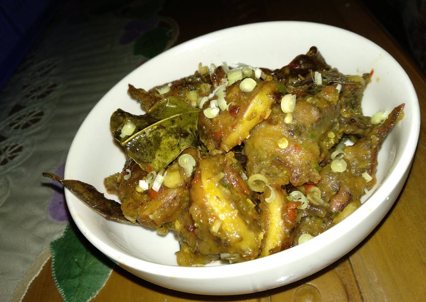 Cumi crispy bumbu rica-rica