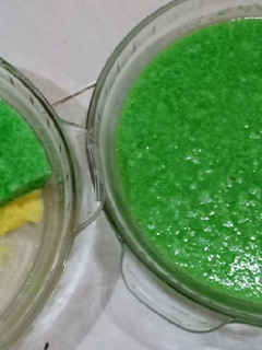 Foto resep Puding lumut vla custard