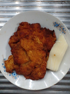 Una foto de Milanesa de pollo al orégano
