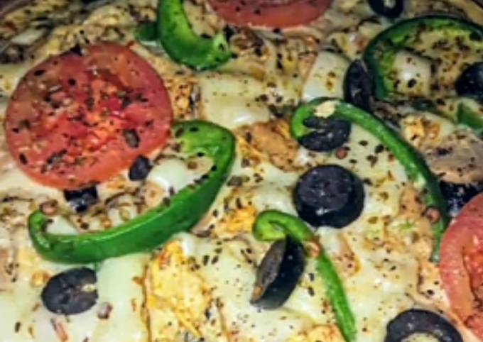 Steps to Make Perfect Maxican pizza omelette