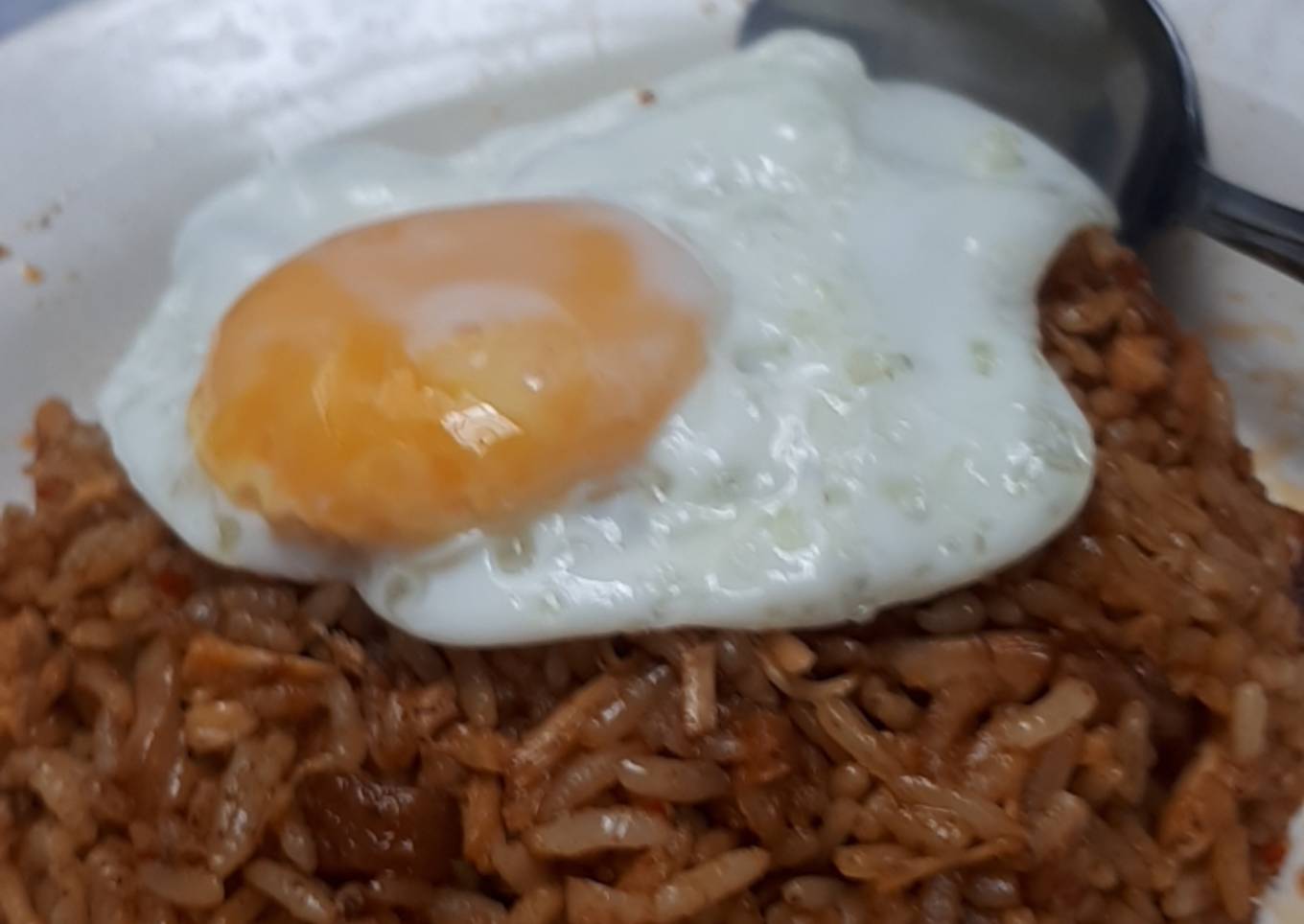 Nasi Goreng Ayam Bumbu Rendang