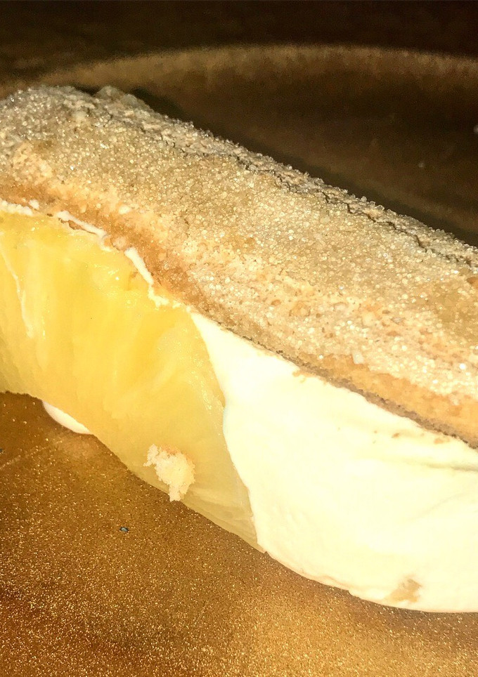 Una foto de Pastel de Piña y Yogurt