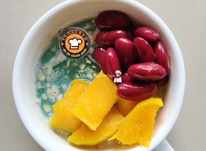 Gambar Blue Mango Red Bean Oat Mug