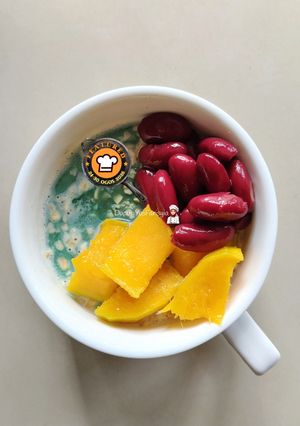 Gambar Blue Mango Red Bean Oat Mug