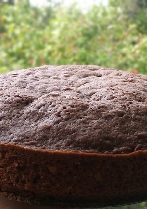 Una foto de Torta de Nesquik Húmeda con nueces. 🍀