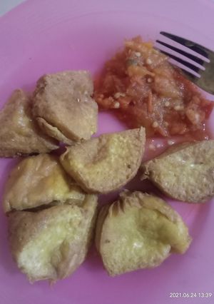 Foto resep Telur goreng a.k.a tahu kw