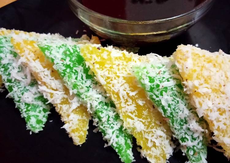 Resep Terbaru Lupis Singkong/Ubi Kayu Praktis Enak