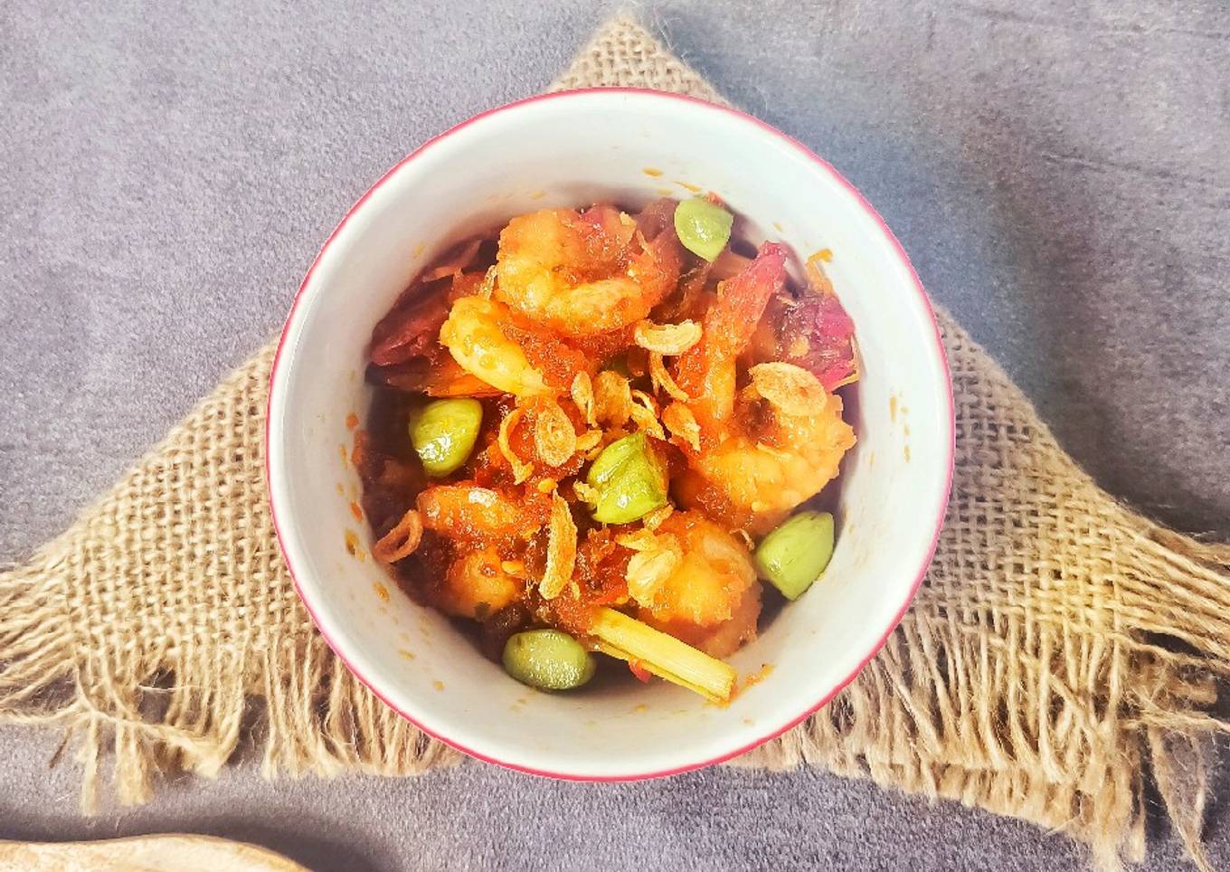 Balado Udang Pete