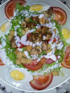 Una foto de Ensalada César