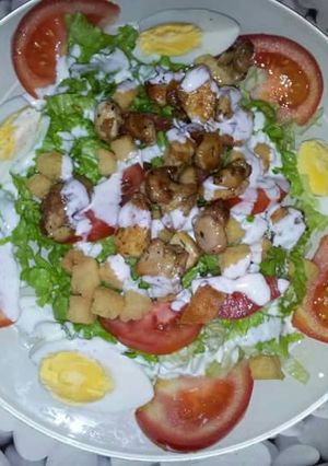 Una foto de Ensalada César