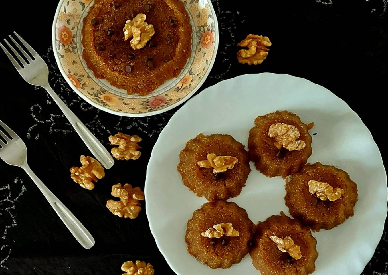 Walnut Halwa Twist
