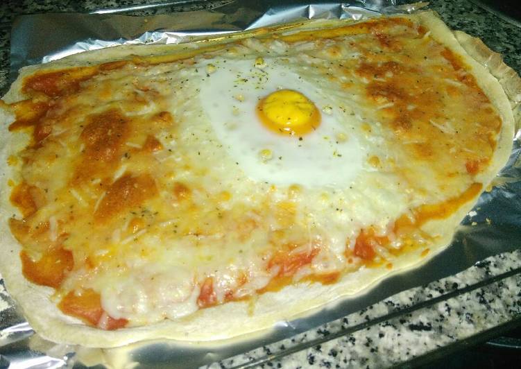 Masa de pizza (sin levadura)🍕