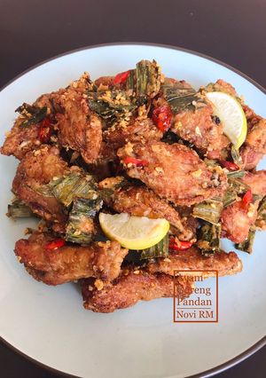 Foto resep Ayam Goreng Pandan