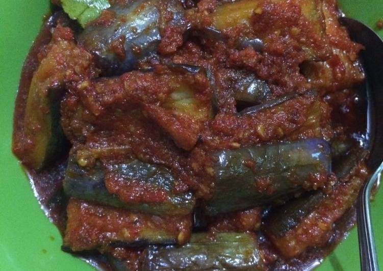 Balado Terong Pedas