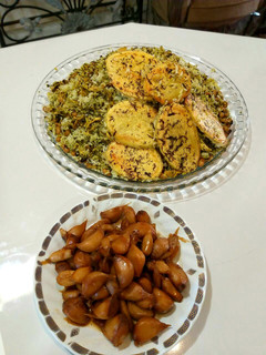 عکسی از دستور لوبیا پلو