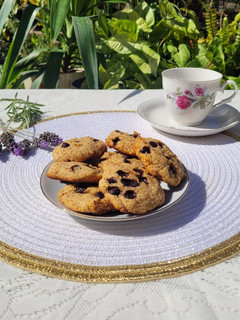 Una foto de Galletitas almendras, coco y yogur