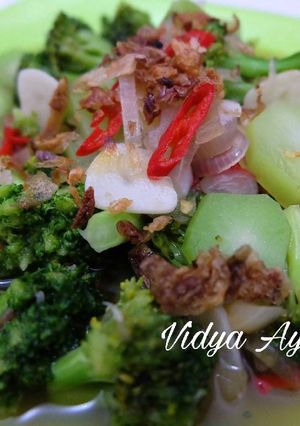 Foto resep Tumis Brokoli Sederhana