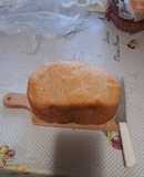 Rozsos kenyér kenyér sütő gépben sütve