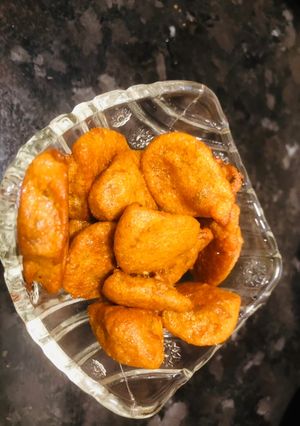 A picture of Sweet pakodi.