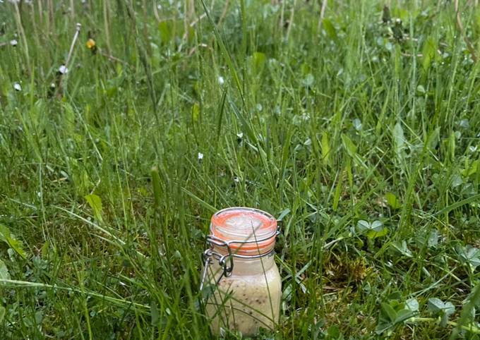 Recipe of Favorite Dandelion Honey and Mustard Vinaigrette #2flavours