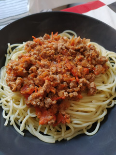 Una foto de 🍝 Spaghetti Boloñesa