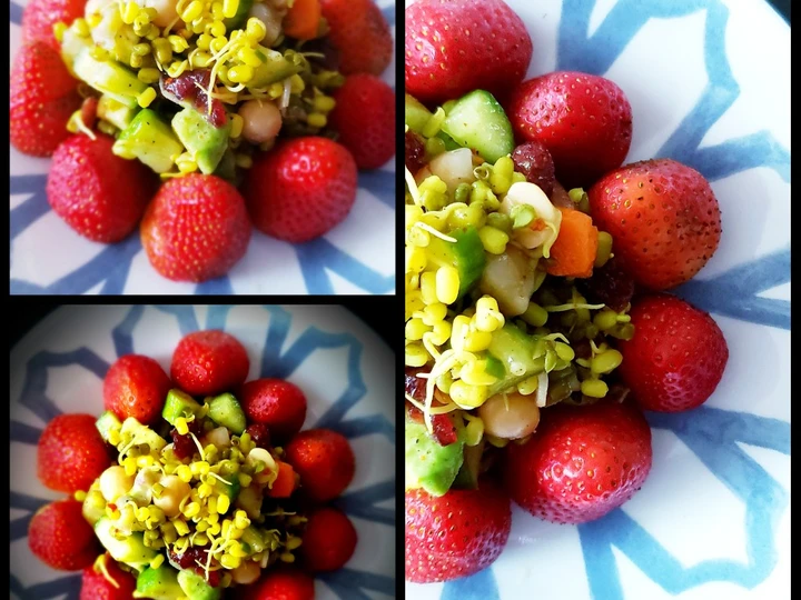 Easy Way Make Recipe Mungsprout pineapple salad that is  Makes Drooling, Addictive}