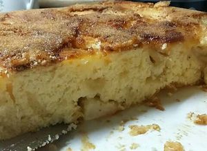 Una foto de Torta de manzanas