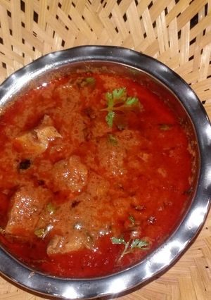 A picture of Mushroom masala.